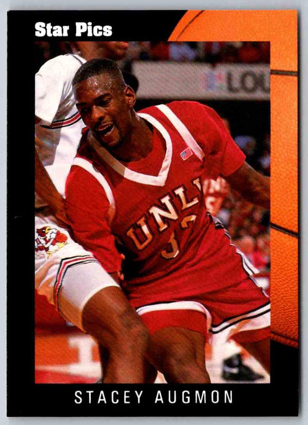 1991 Star Pics Stacey Augmon #17