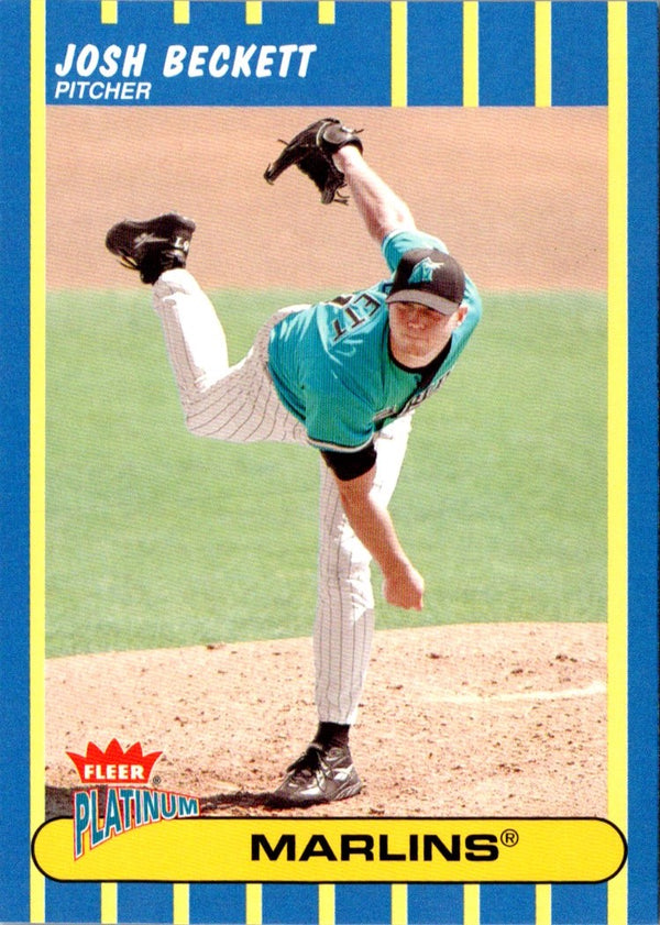 2003 Fleer Platinum Josh Beckett #83