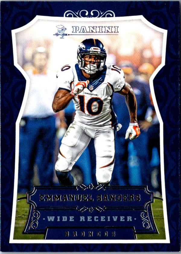 2016 Panini Infinity Myriad Marks Emmanuel Sanders #13 Autograph /188