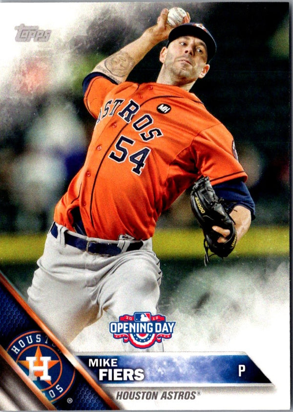 2016 Topps Mike Fiers #627