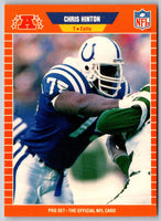 1989 Pro Set Chris Hinton #163