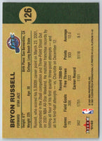 2001 Fleer Platinum Bryon Russell #126