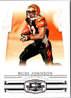 2007 Donruss Threads Rudi Johnson #12
