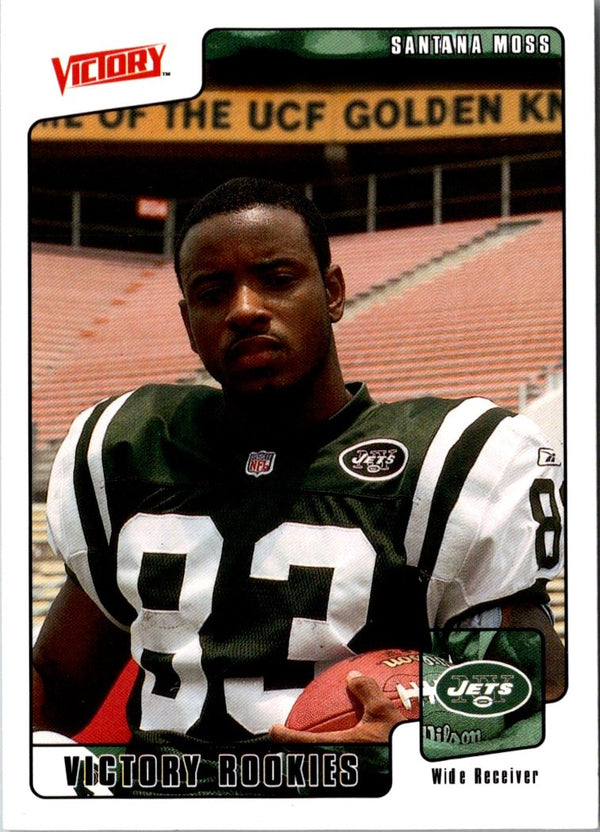 2001 Upper Deck Victory Santana Moss #409 Rookie