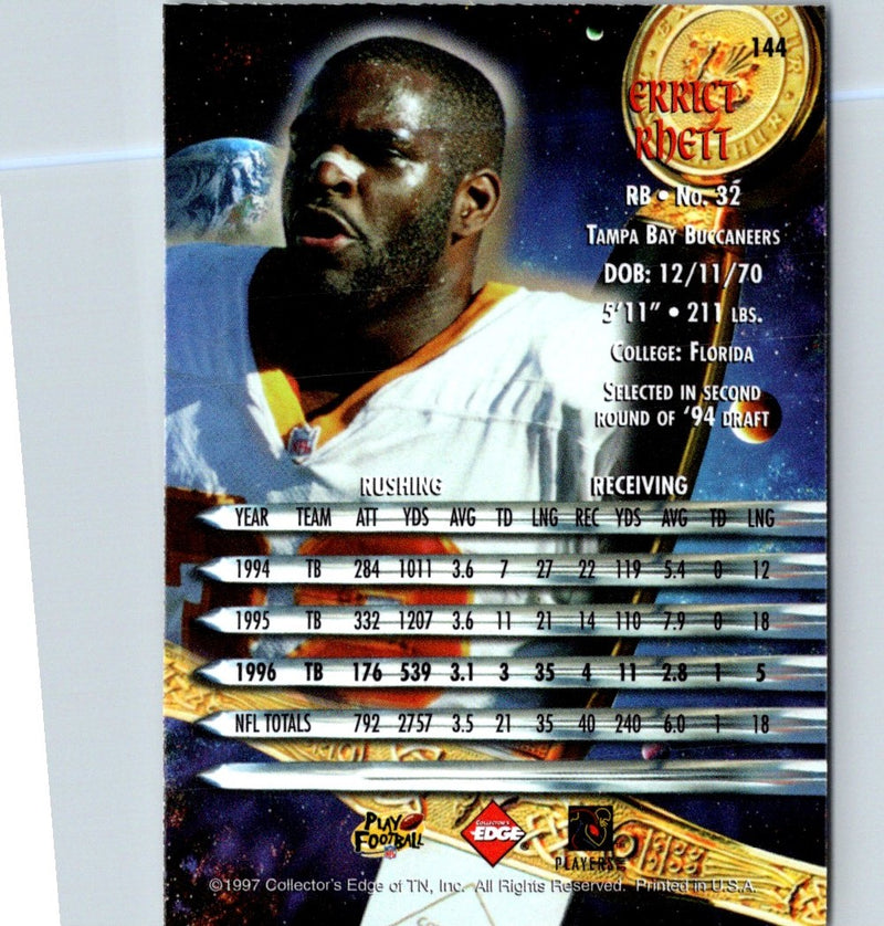 1997 Collector's Edge Excalibur Errict Rhett