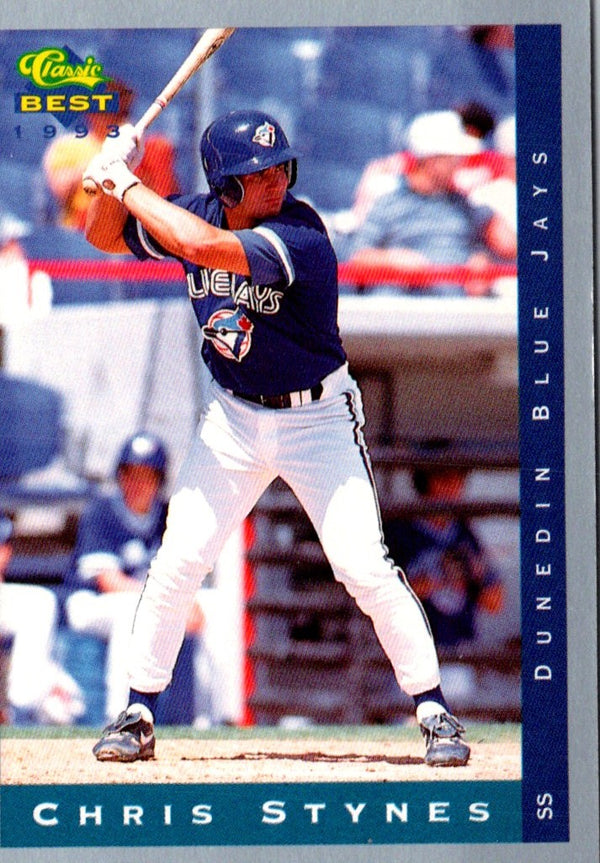 1993 Classic Best Chris Stynes #292