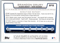 2012 Bowman Prospects Brandon Drury #BP18