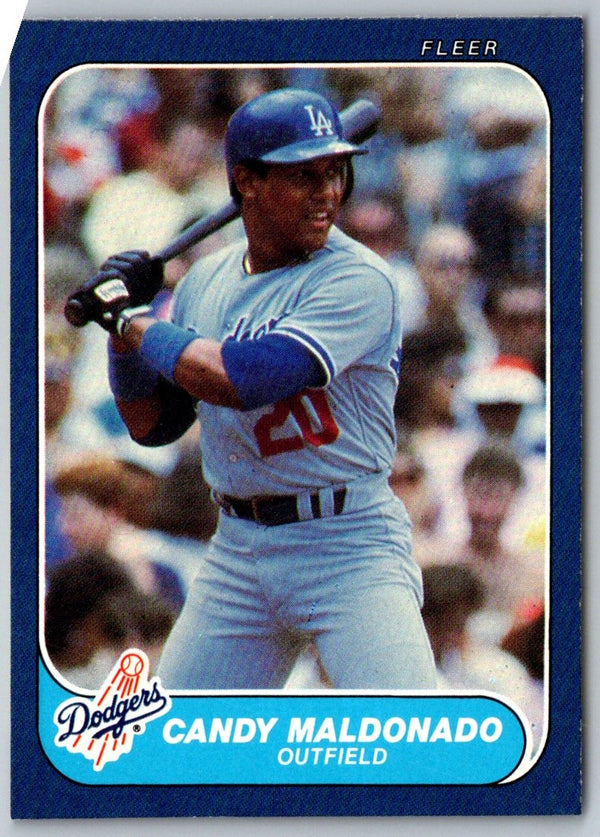 1986 Fleer Candy Maldonado #136