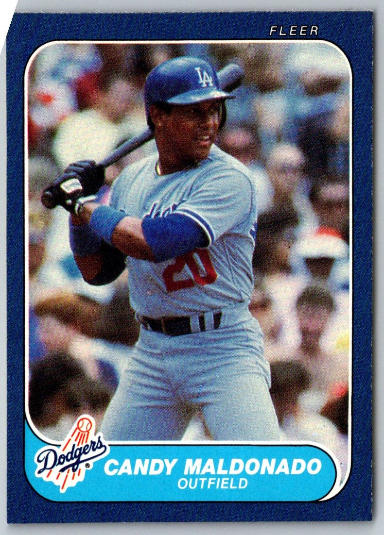 1986 Fleer Candy Maldonado