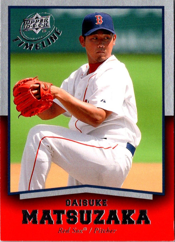 2008 Upper Deck Timeline Daisuke Matsuzaka #32