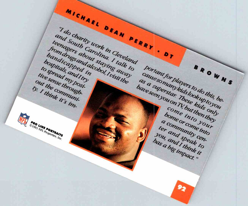 1991 ProLine Michael Dean Perry