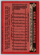 1986 Topps Ken Landreaux