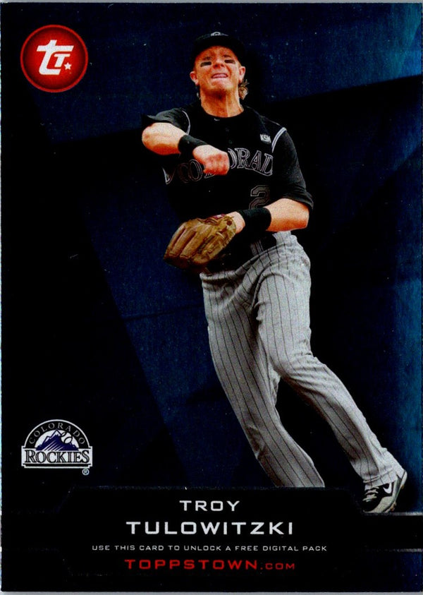 2011 Topps Town Troy Tulowitzki #TT-48