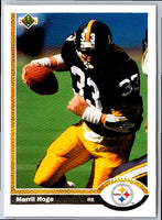 1992 Pro Set Power Merril Hoge #33