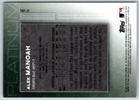 2020 Bowman Platinum Top Prospect Autographs Alek Manoah #TOP-22