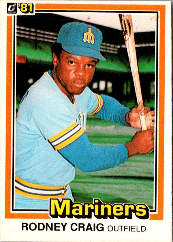 1981 Donruss Rodney Craig #288