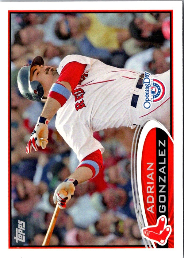 2012 Topps Opening Day Adrian Gonzalez #149