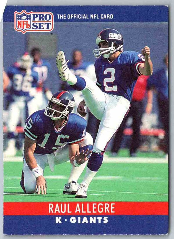 1990 Proset Raul Allegre #222
