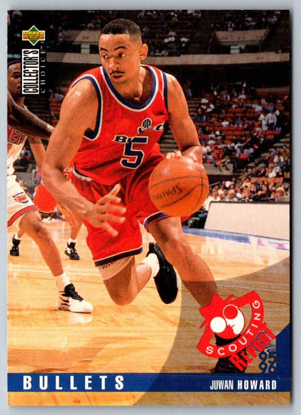 1995 Collector's Choice Juwan Howard #349