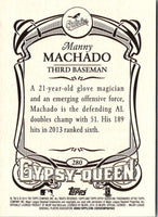 2014 Topps Gypsy Queen Manny Machado #280A