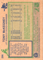 1983 O-Pee-Chee Tony McKegney #296