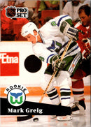 1991 Pro Set Mark Greig