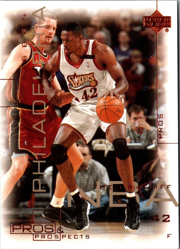 2000 Upper Deck Pros & Prospects Theo Ratliff #61