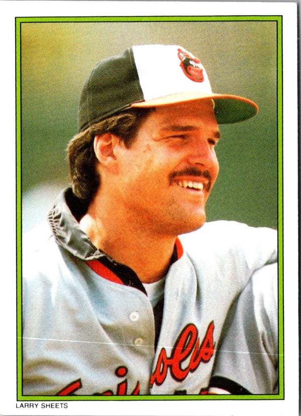 1986 Topps Glossy Send-Ins Larry Sheets #50