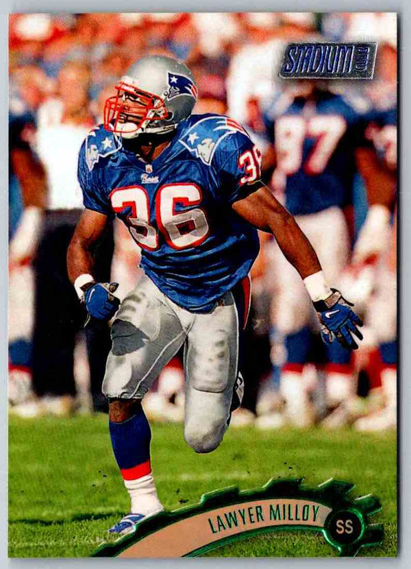 1997 Topps Stadium Club Football Lawyer Milloy #305