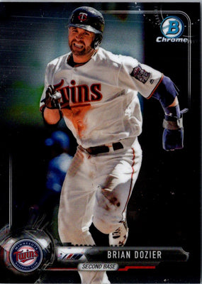 2017 Bowman Chrome Brian Dozier #54
