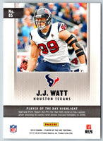 2019 Panini Player of the Day J.J. Watt #85