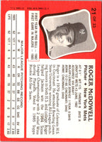 1986 Topps Kay-Bee Young Superstars of Baseball Roger McDowell #21
