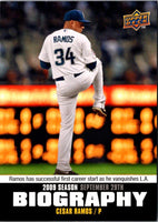 2010 Upper Deck Season Biography Cesar Ramos #SB-194