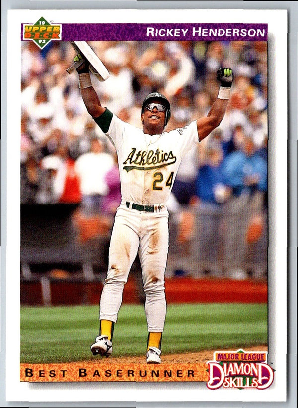 1992 Upper Deck Rickey Henderson #648