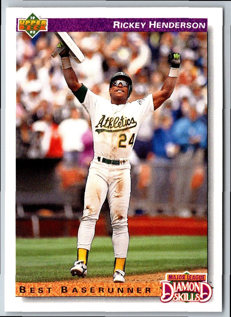 1992 Upper Deck Rickey Henderson