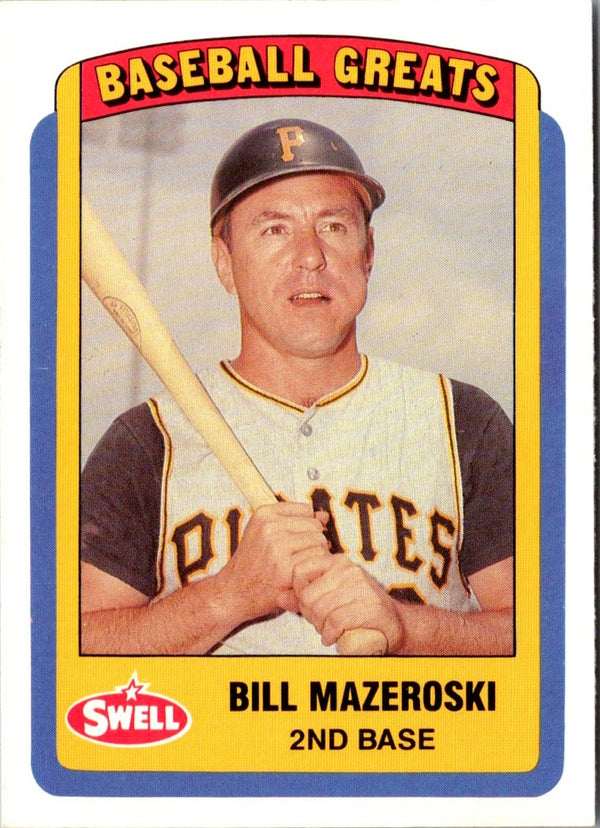 1990 Swell Baseball Greats Bill Mazeroski #93