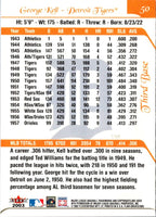 2003 Flair Greats George Kell #50