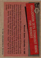 1981 Topps Bill Gullickson #203