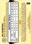 2016 Donruss Joc Pederson