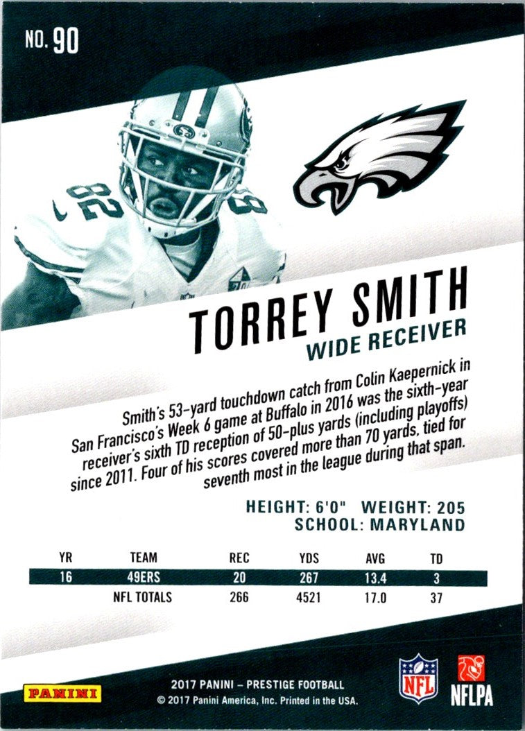 2017 Panini National Treasures Torrey Smith