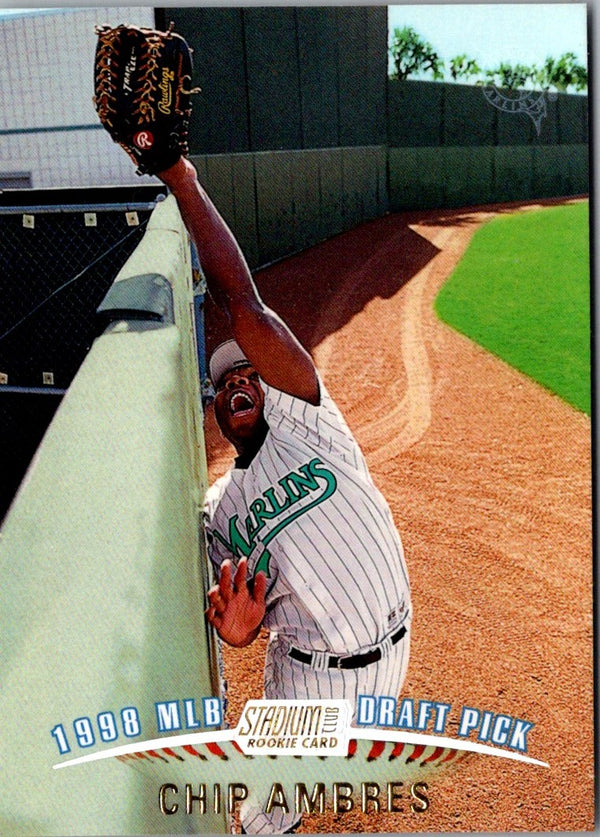 1999 Stadium Club Chip Ambres #150 Rookie