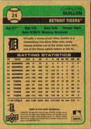 2009 O-Pee-Chee Black Carlos Guillen