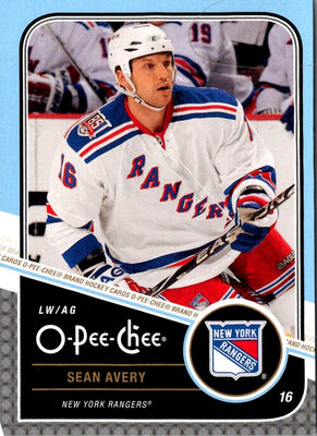 2011 O-Pee-Chee Sean Avery #494