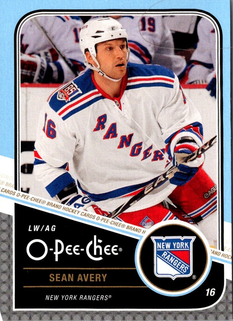 2011 O-Pee-Chee Sean Avery