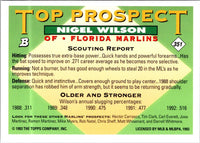 1993 Bowman Nigel Wilson #351