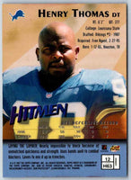 1997 Topps Finest Football Henry Thomas #12