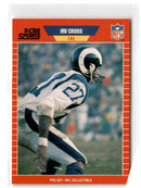 1989 Pro Set Announcers Irv Cross