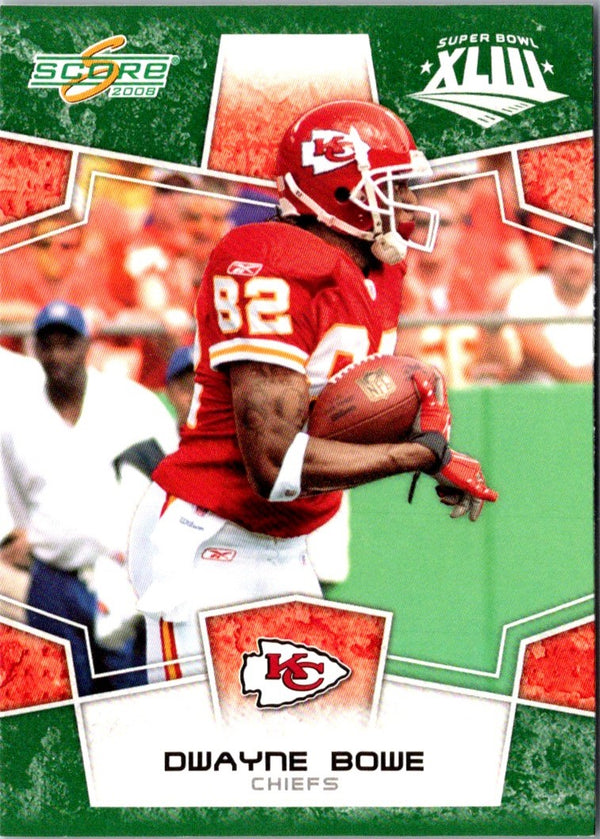 2008 Score Dwayne Bowe #154