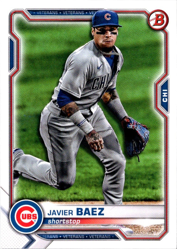 2021 Bowman Javier Baez #88