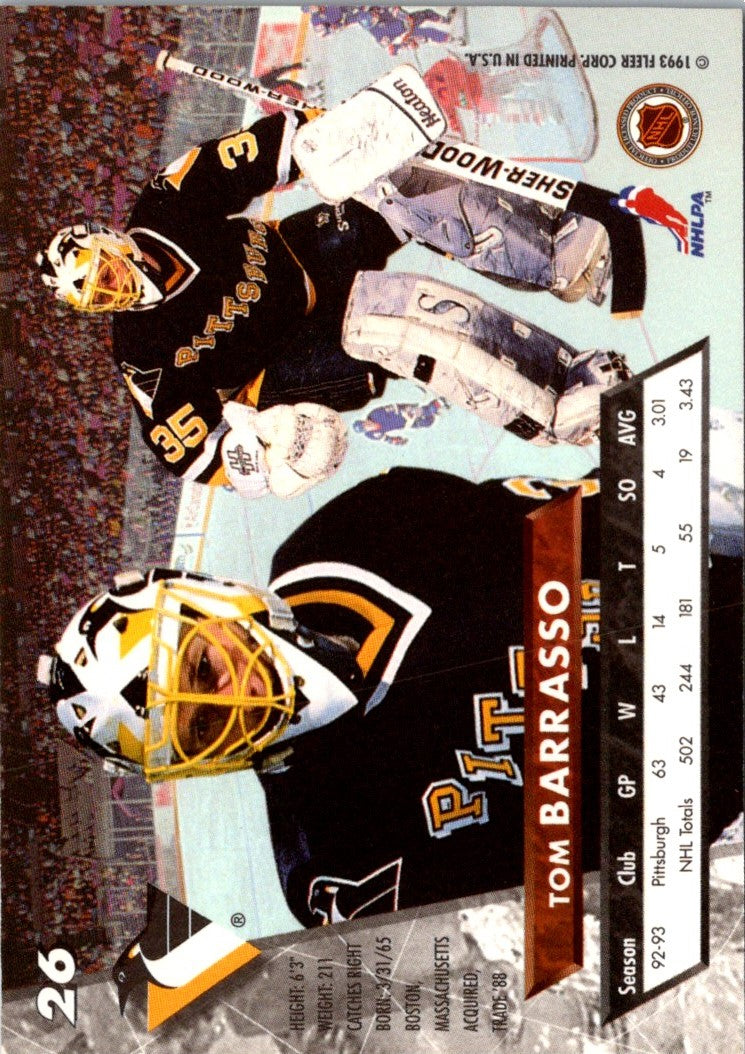 1993 Ultra Tom Barrasso